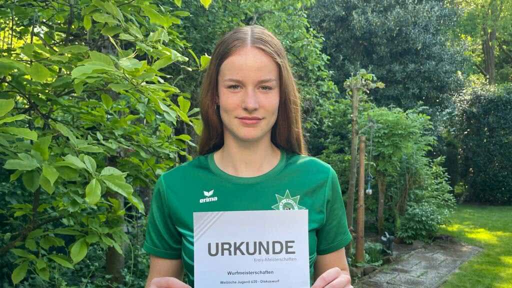 Ein weiterer Diskus fliegt zum Rekord