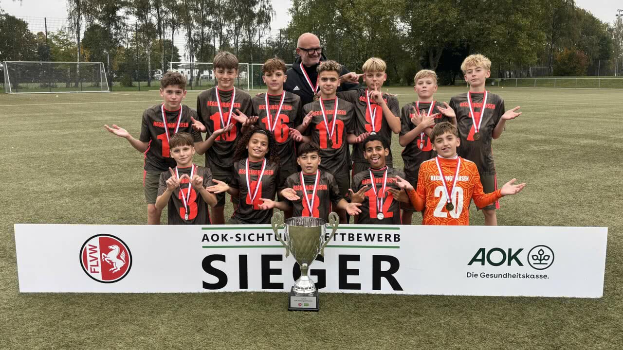 Stützpunkt Recklinghausen gewinnt U13 AOK-Sichtungswettbewerb
