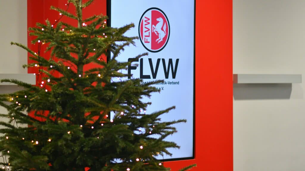 Weihnachtsbaum im SportCentrum