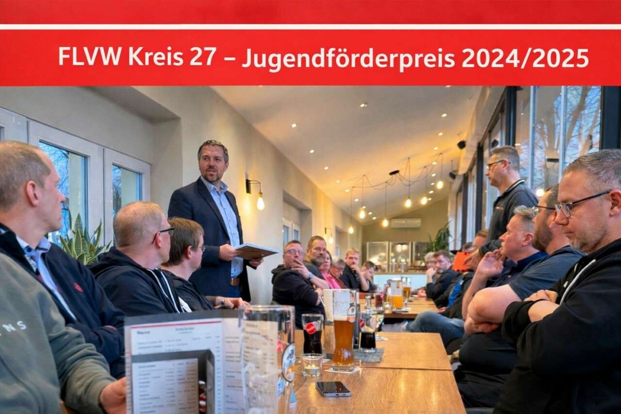 Jugendförderpreis 2024 / 2025 des FLVW Kreis Recklinghausen übergeben